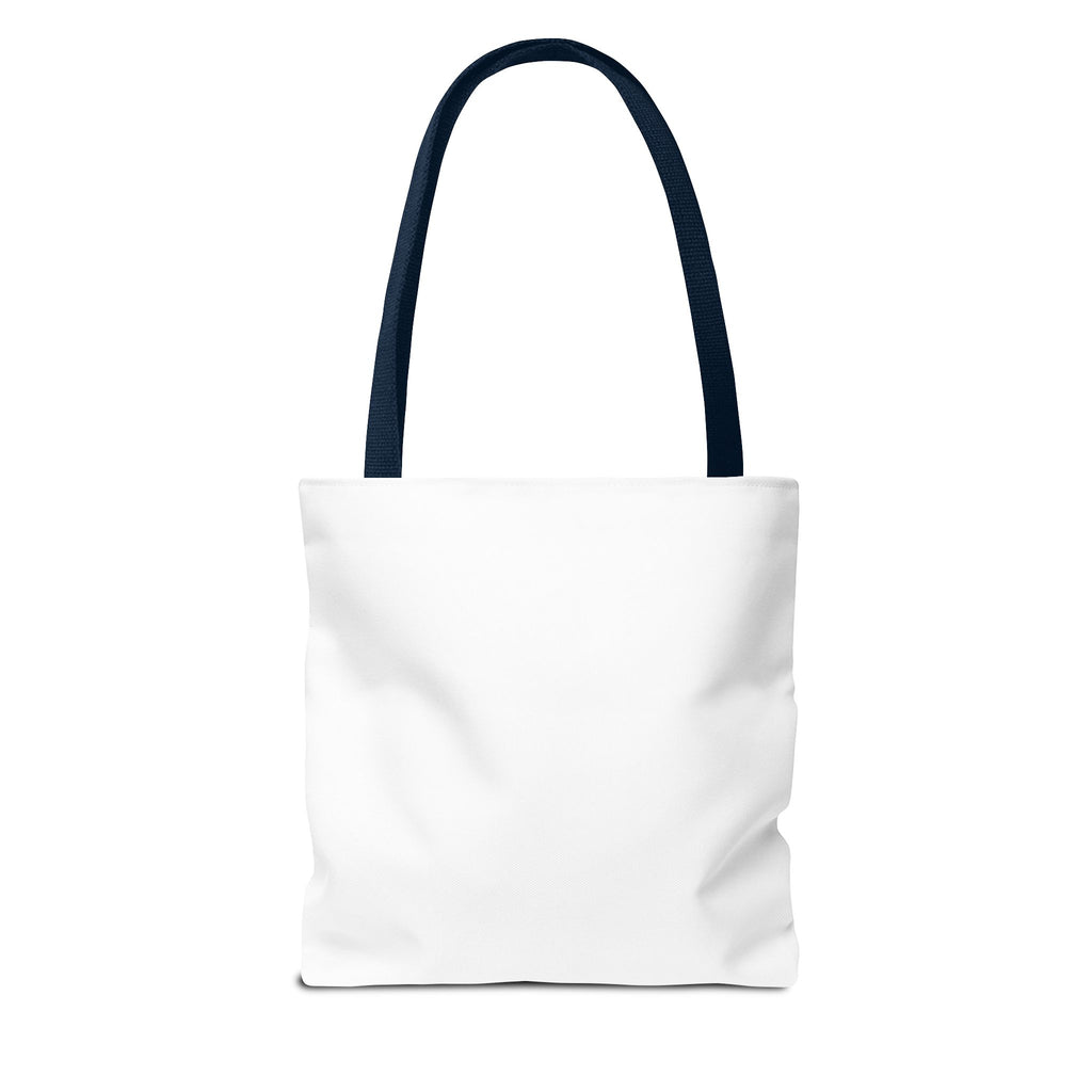 Inspirational Floral Tote Bag – "Grow through what you go through"